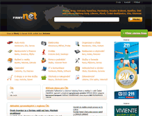 Tablet Screenshot of firmy-net.cz